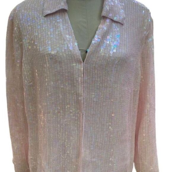 Sequin Jacket by Together.  Plus size 22.  Collared hook closure Swiftie Lover - Picture 13 of 13